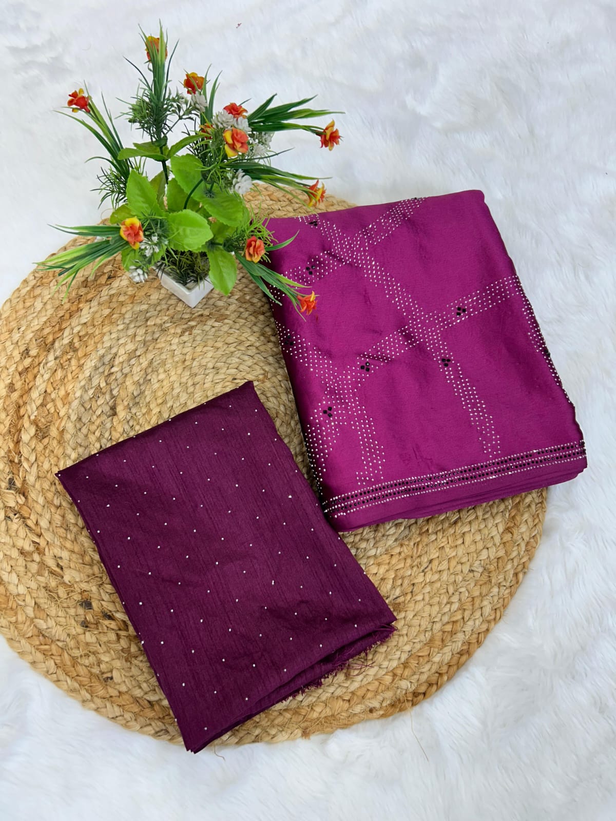 Beautiful Designer Sequence Saree