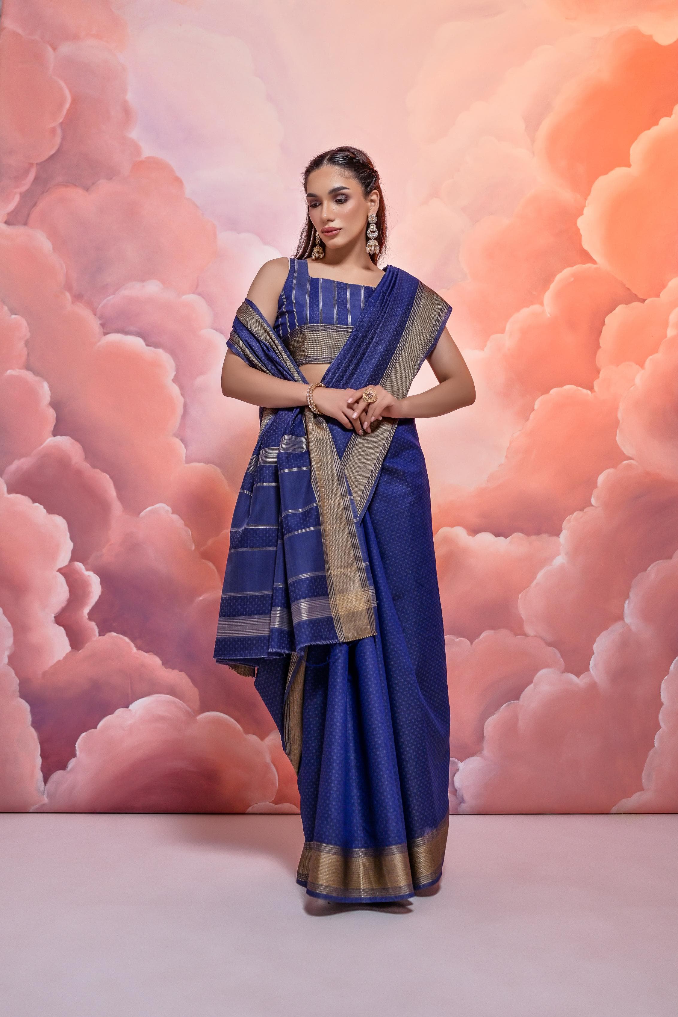Beautiful Designer Premium Soft Resham Silk Saree