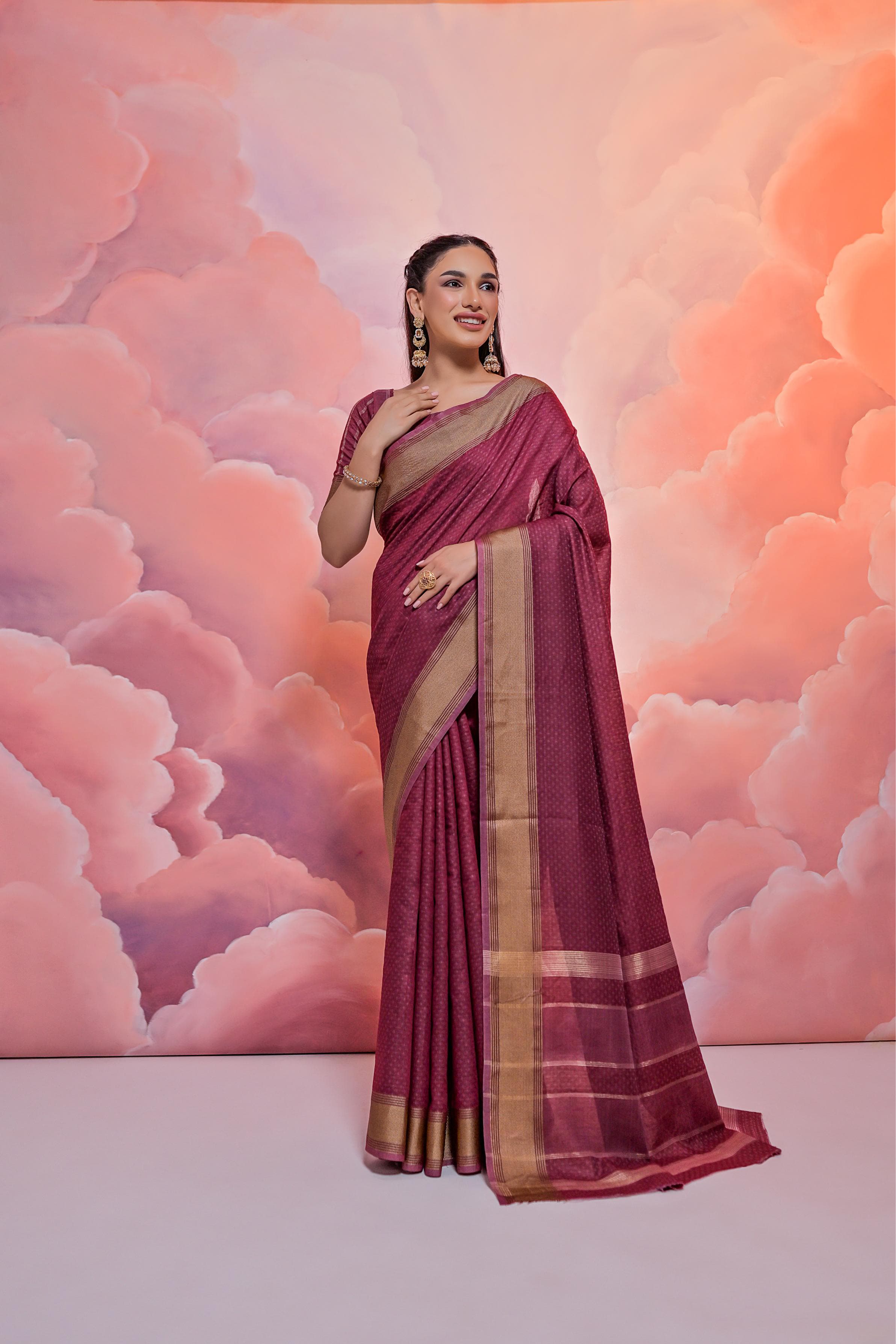 Beautiful Designer Premium Soft Resham Silk Saree