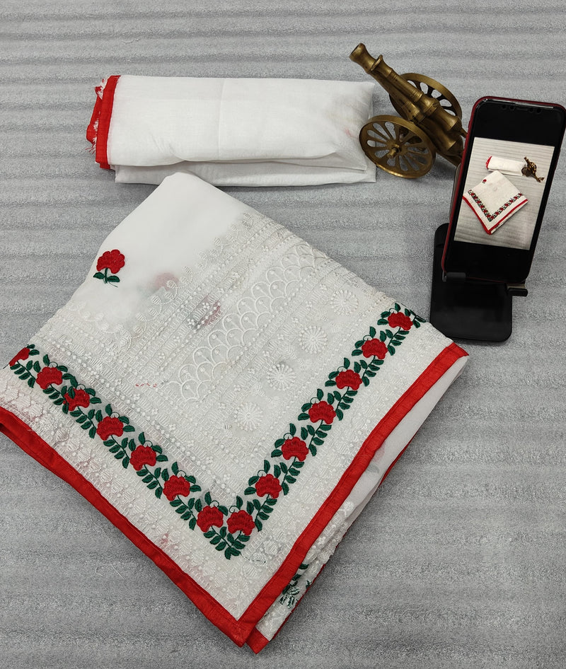 Beautiful Designer Sita Georgette Sarees