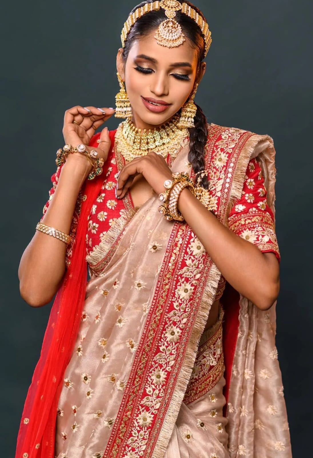Beautiful Designer Soft Orgenza Silk Saree