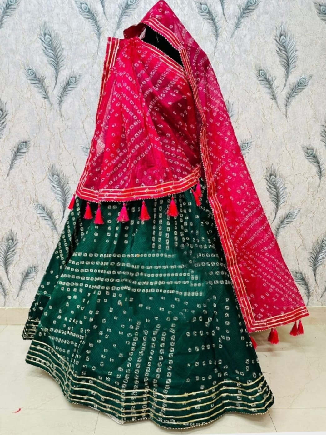 Beautiful Designer Pure Kota Doriya Silk Lehenga Choli