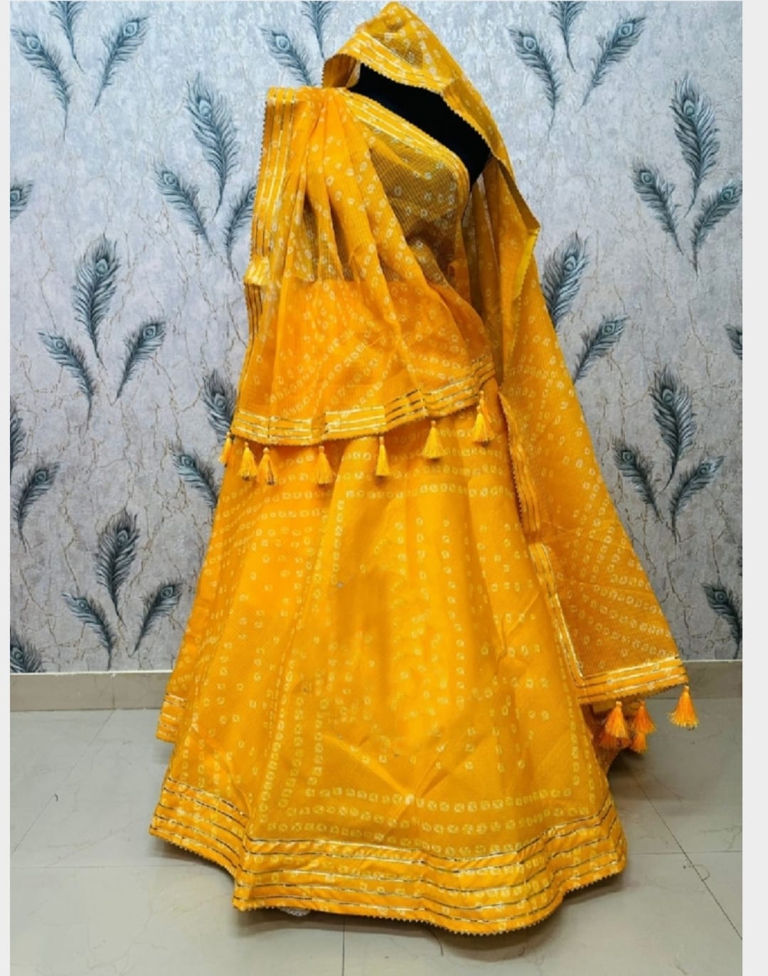 Beautiful Designer Pure Kota Doriya Silk Lehenga Choli