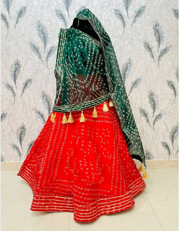 Beautiful Designer Pure Kota Doriya Silk Lehenga Choli