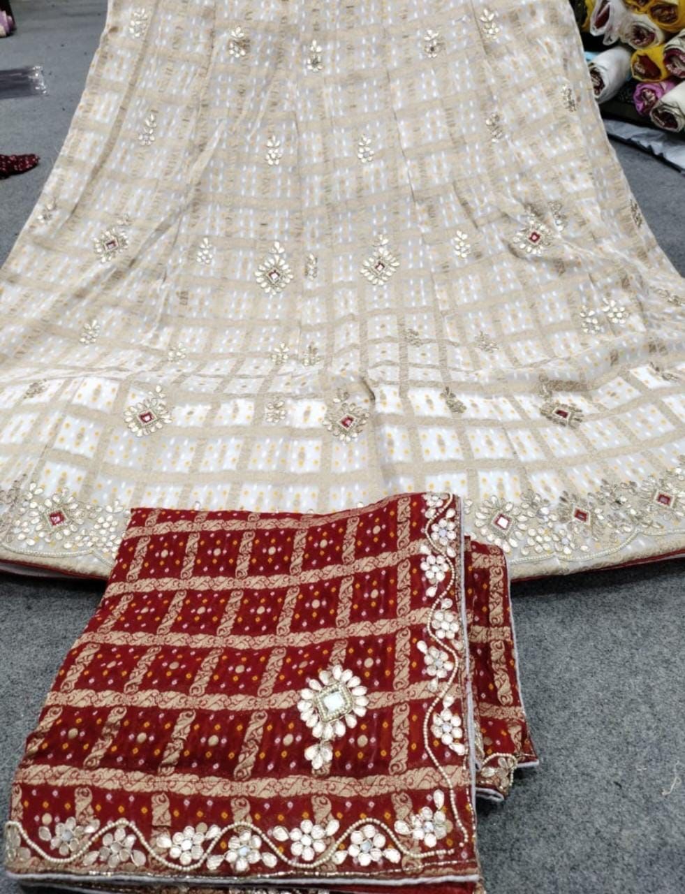 Beautiful Designer Pure Banarasi Ghadchola Lehenga Choli