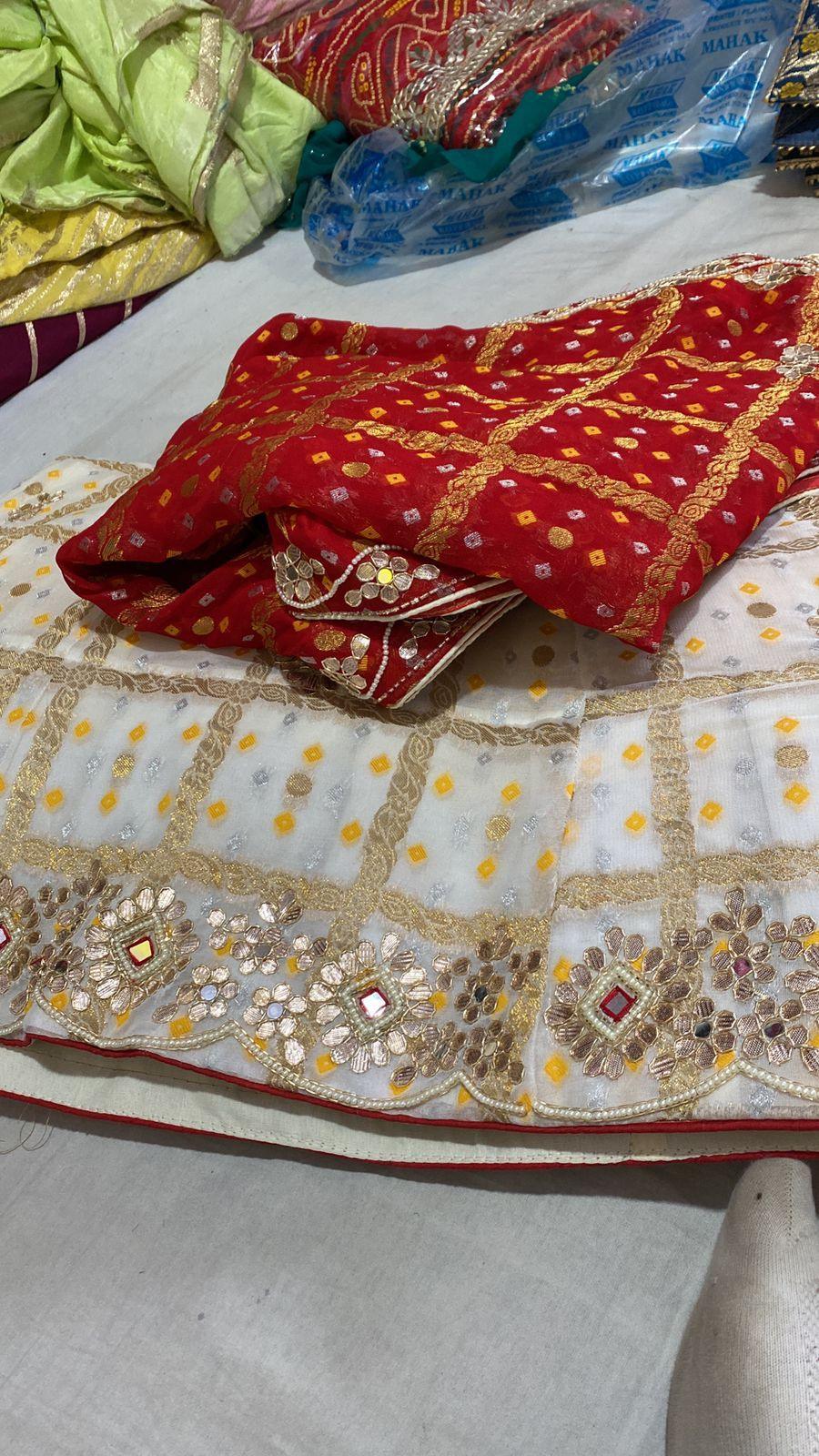 Beautiful Designer Pure Banarasi Ghadchola Lehenga Choli
