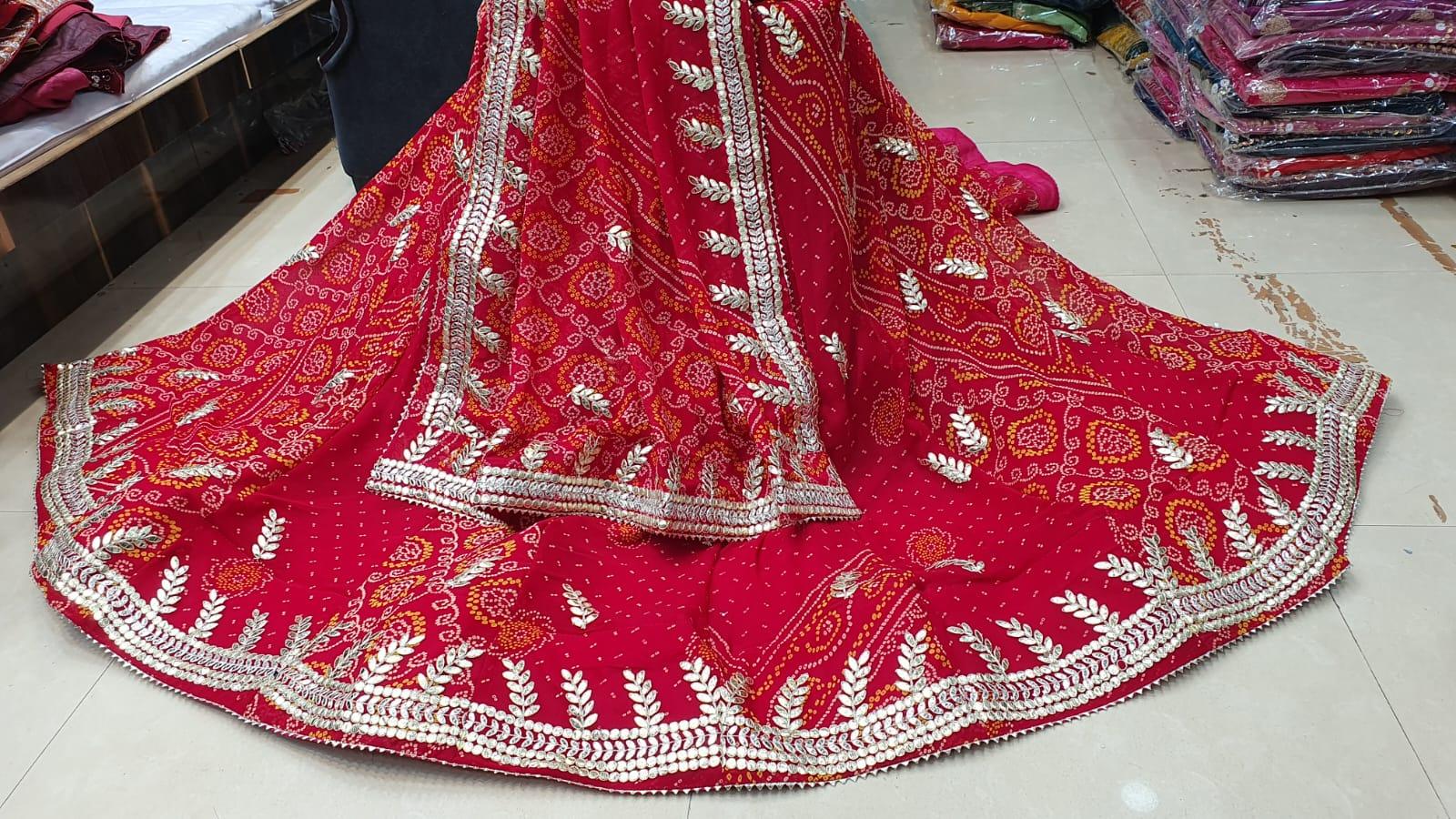 Beautiful Designer Pure Georgette Lehenga Choli