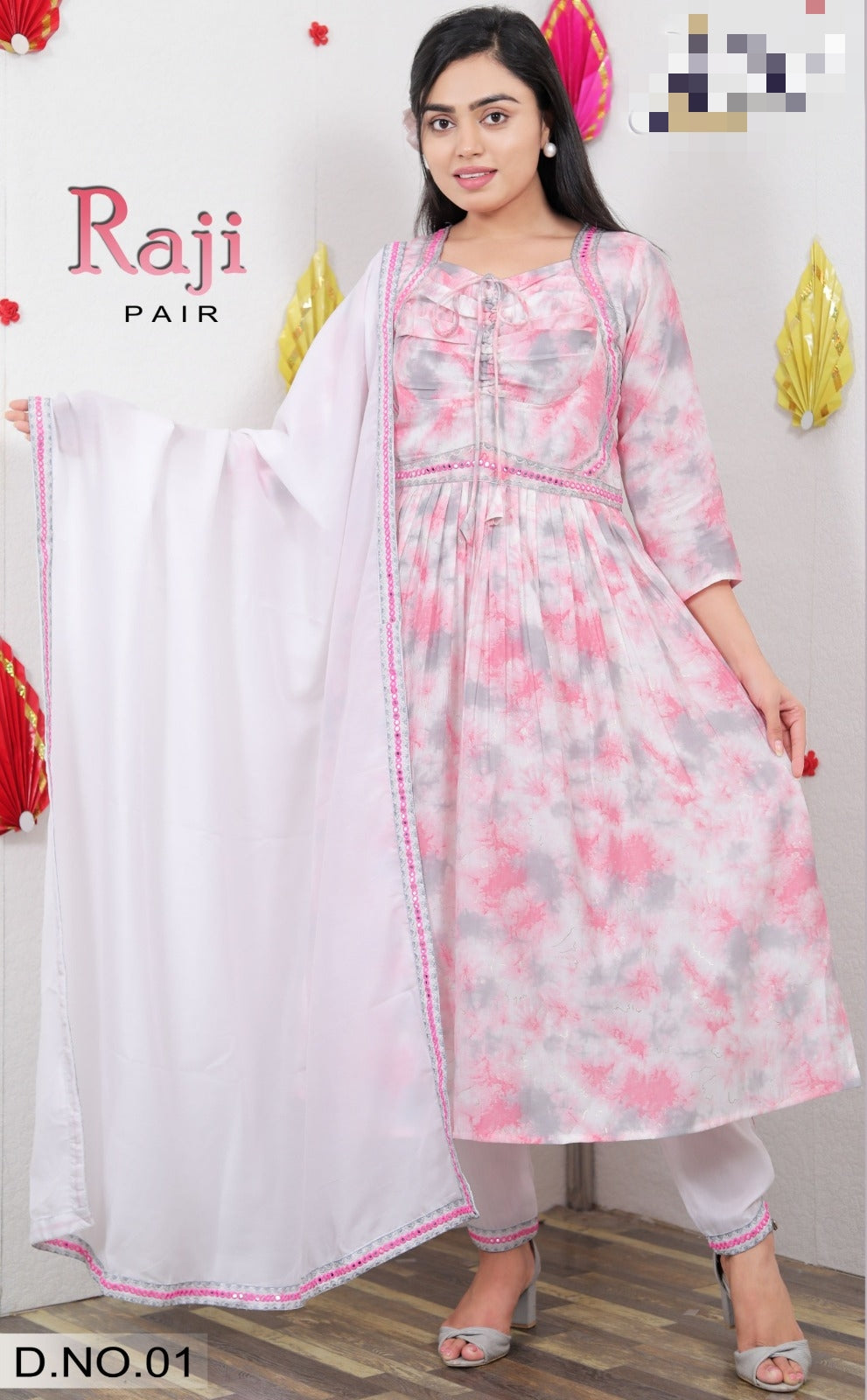 Beautiful Designer Raji Fency Pair With Duppatta