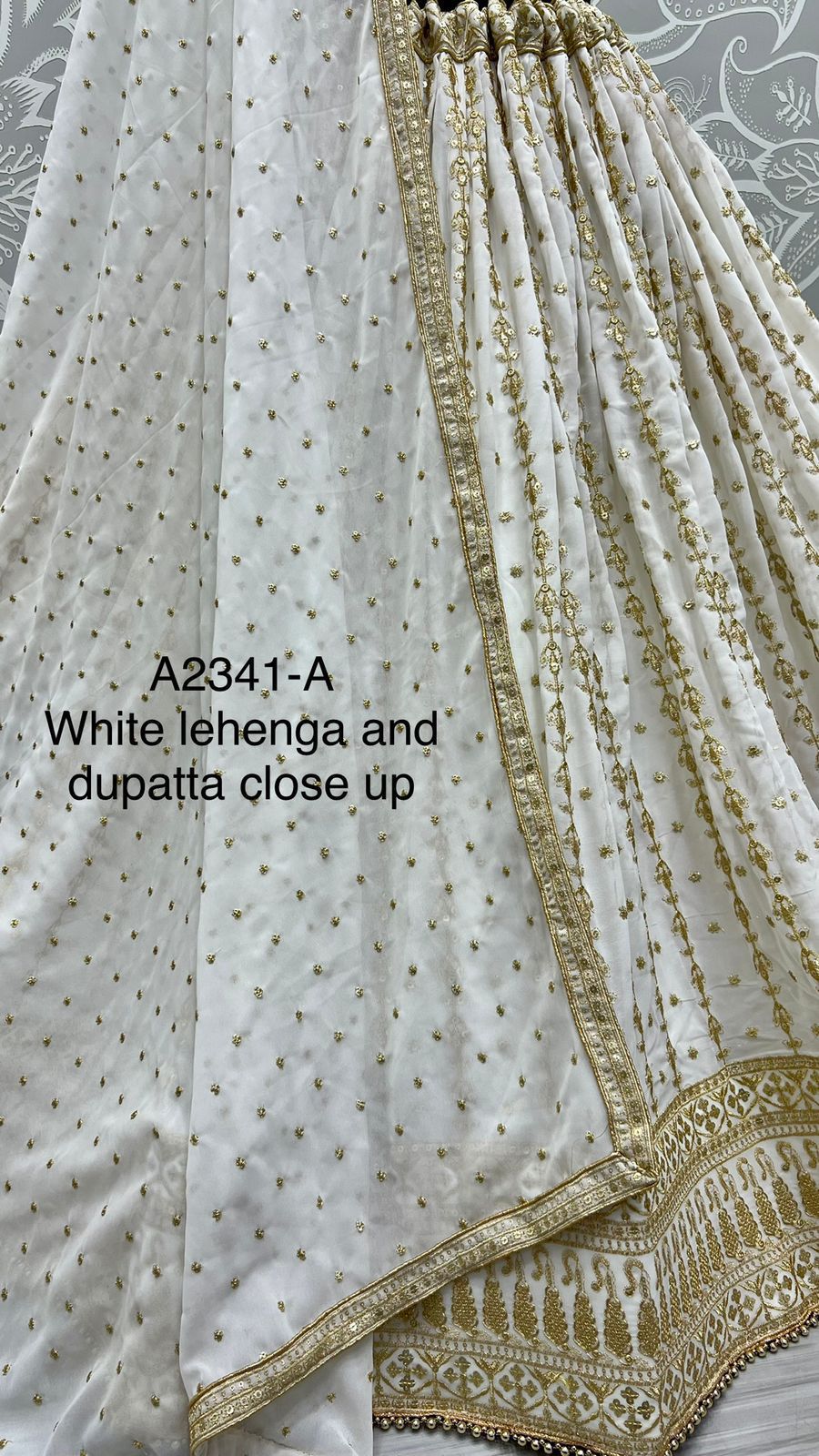 Wedding Designer Georgette Lehenga Choli Design 2341
