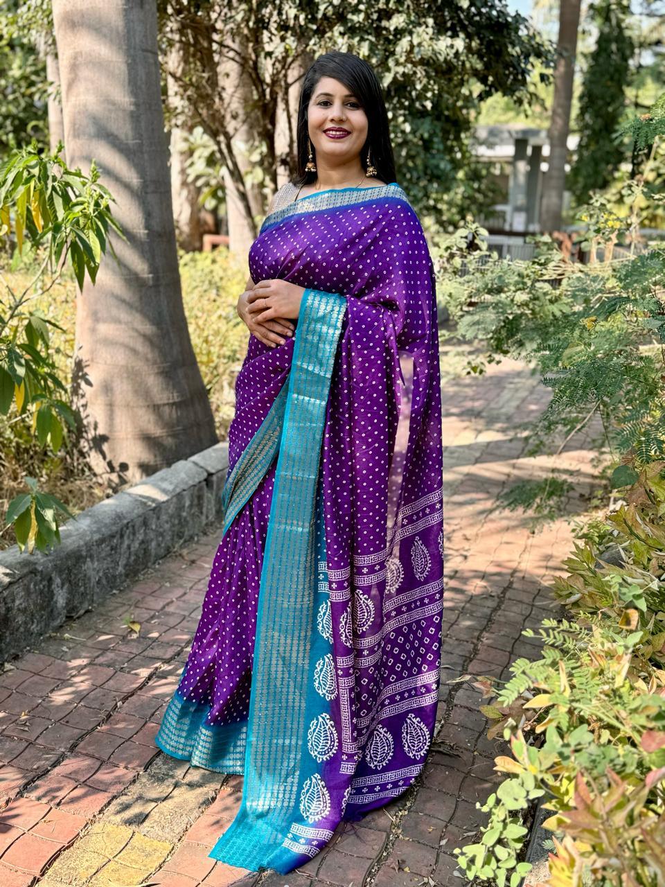 Beautiful Designer Dola Silk Rameswarm Saree