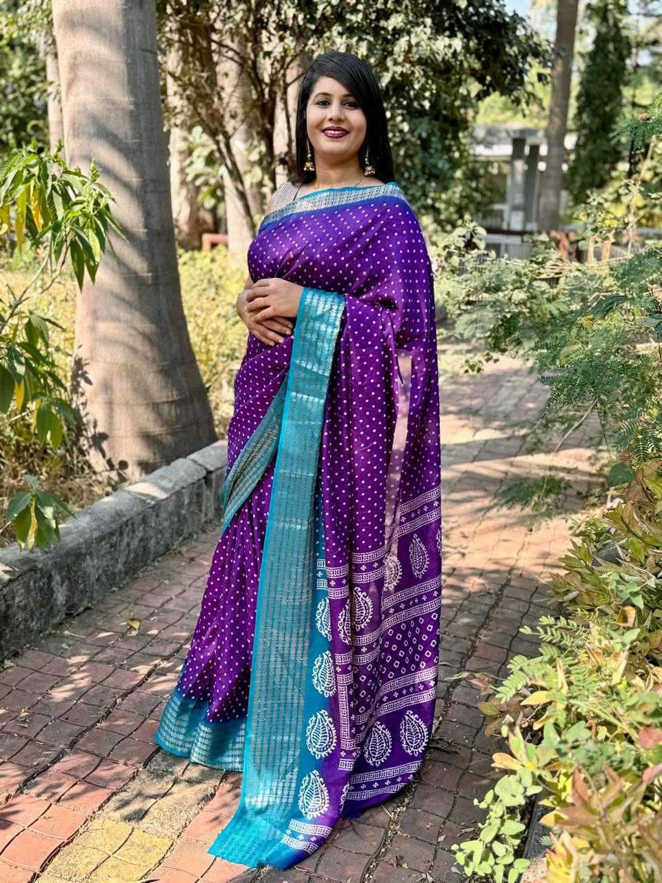 Beautiful Designer Dola Silk Rameswarm Saree