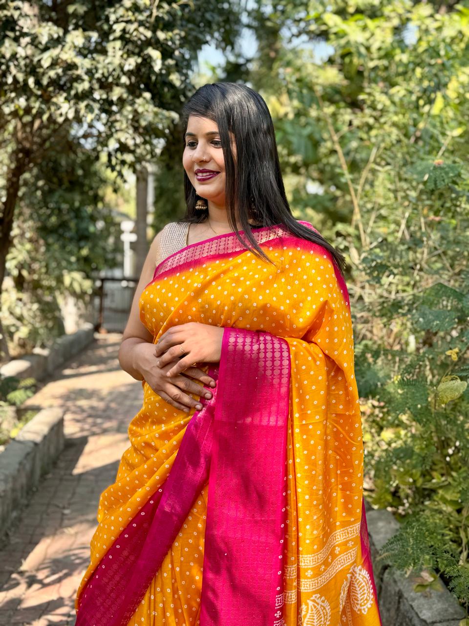 Beautiful Designer Dola Silk Rameswarm Saree