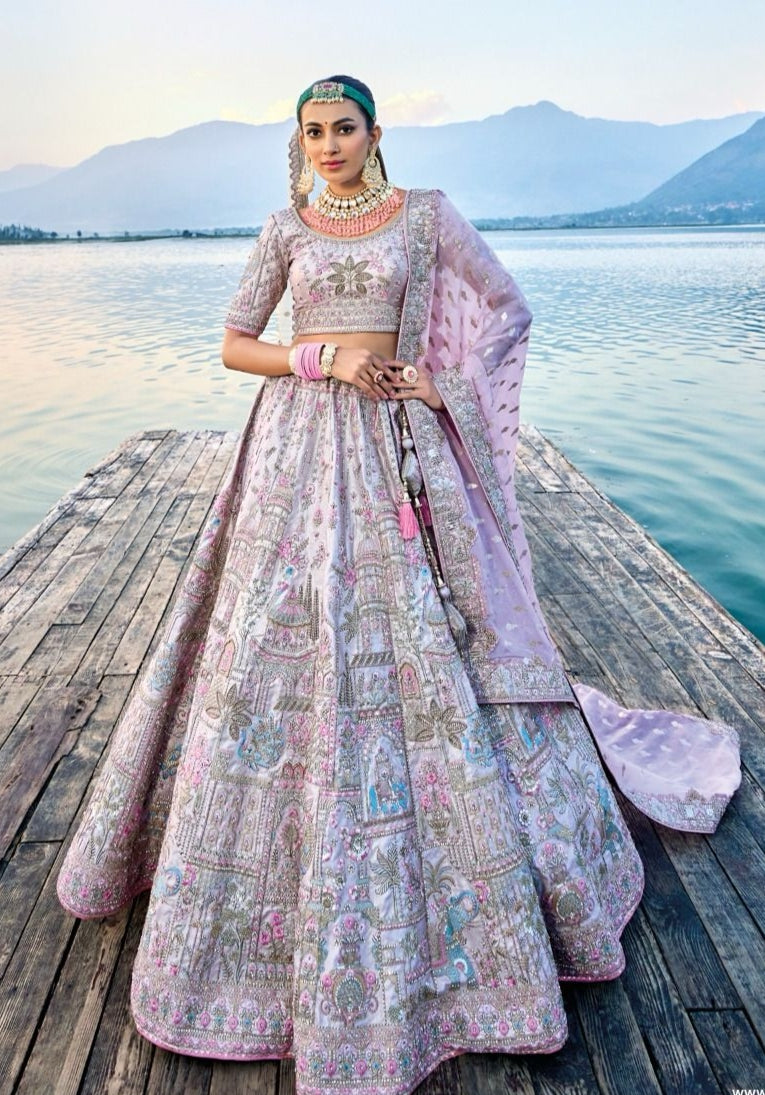 Wedding Designer Bridal Wear Handwork Designer Lehenga Choli Collection