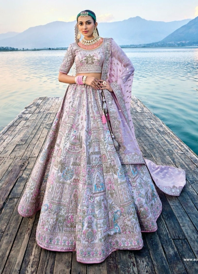 Wedding Designer Bridal Wear Handwork Designer Lehenga Choli Collection