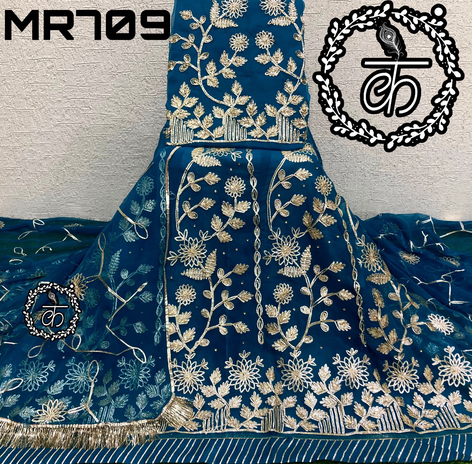 Beautiful Designer Rajasthani Rajputi Poshak