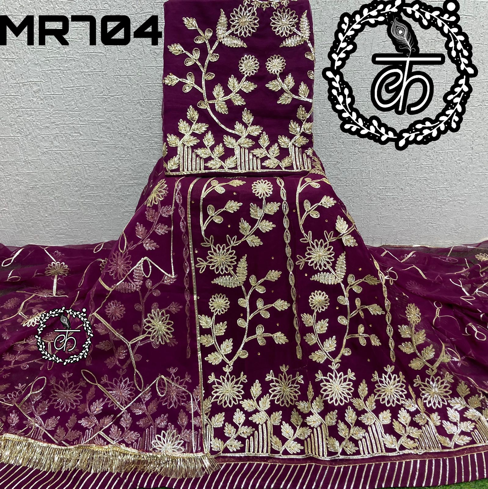 Beautiful Designer Rajasthani Rajputi Poshak