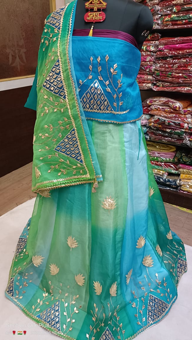 Beautiful Designer Rajasthani Rajputi Poshak