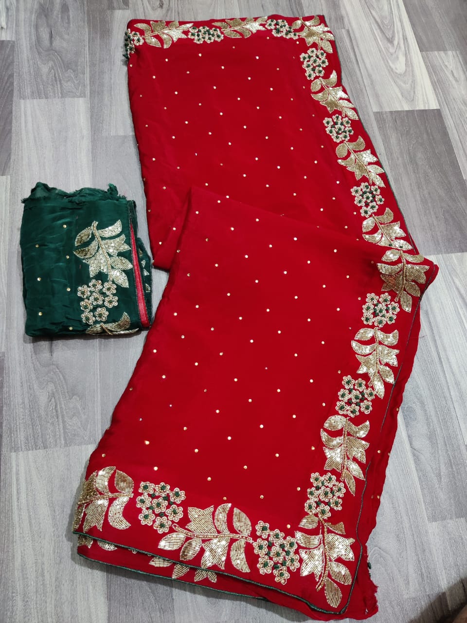 Rajasthani Traditional upada Silk Saree