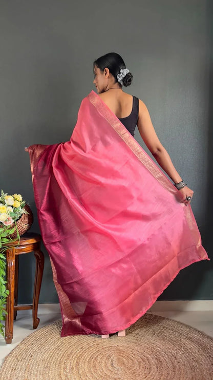 Beautiful Designer Soft Cotton Saree