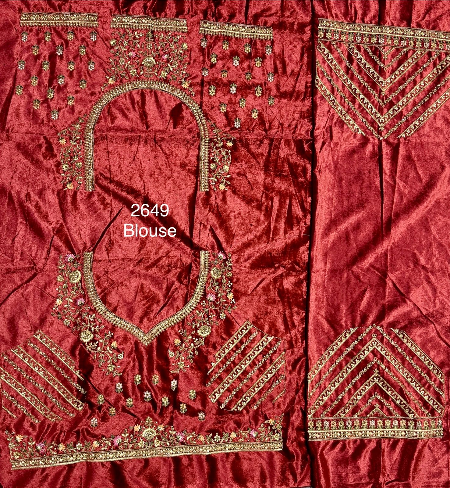 Beautiful Designer Velvet Sequence Dimond work Lehenga Choli