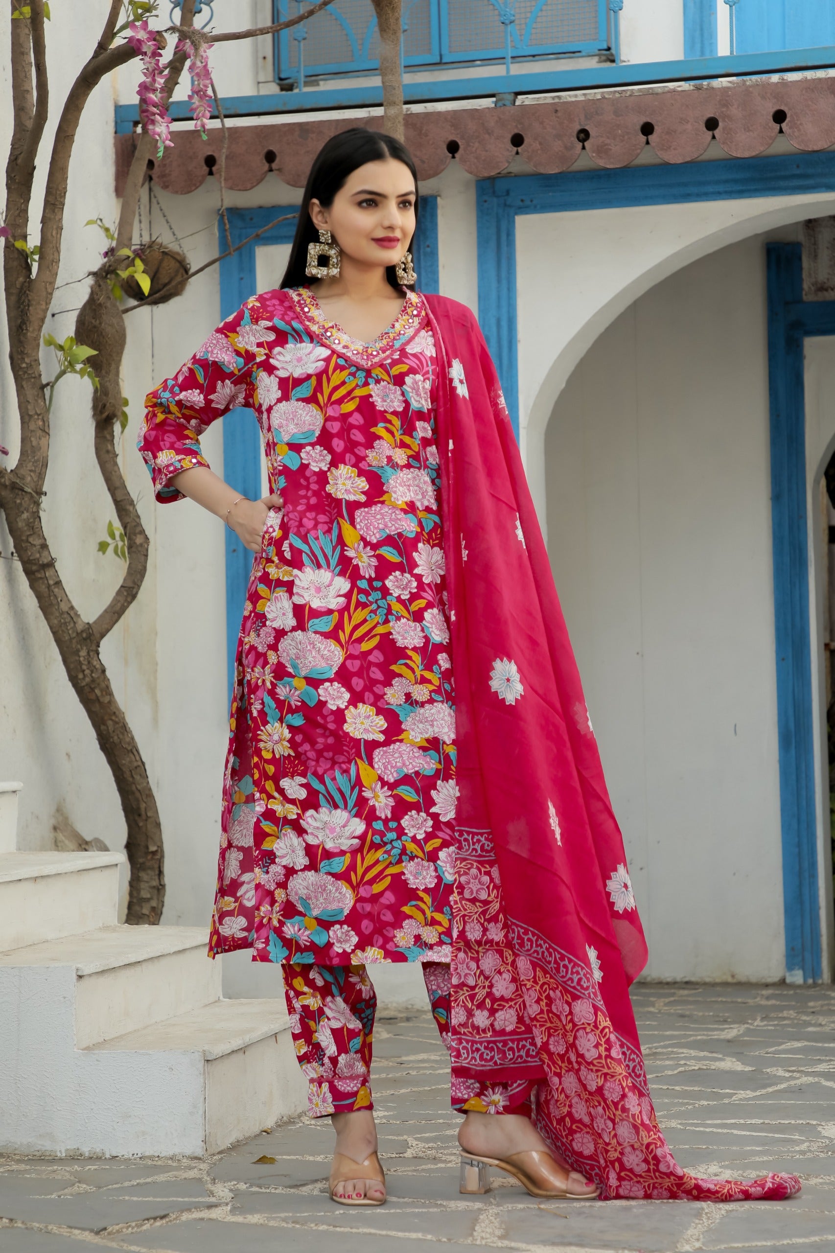 Beautiful Designer Afghani Suit Set