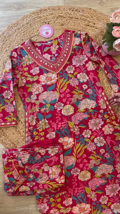 Beautiful Designer Afghani Suit Set