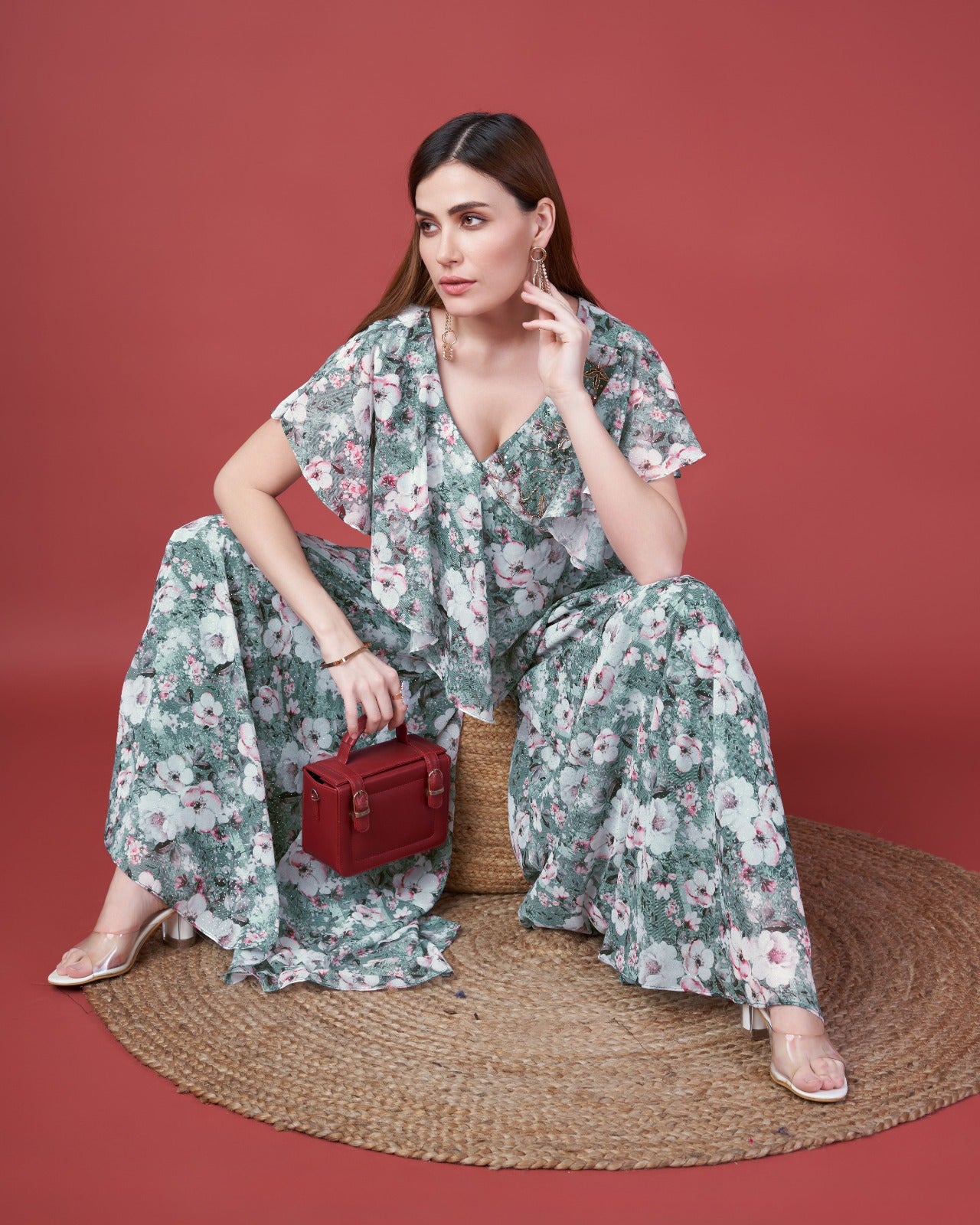 Beautiful Designer Ready To Wear Crop Top