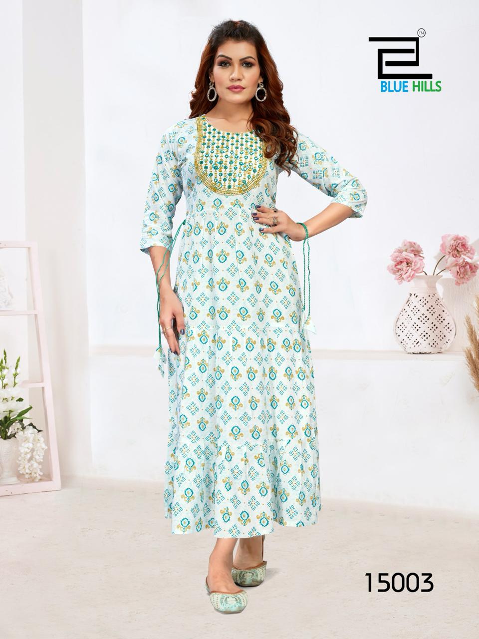 Sarfaraz Vol -15 Rayon Print Kurti (475x06)