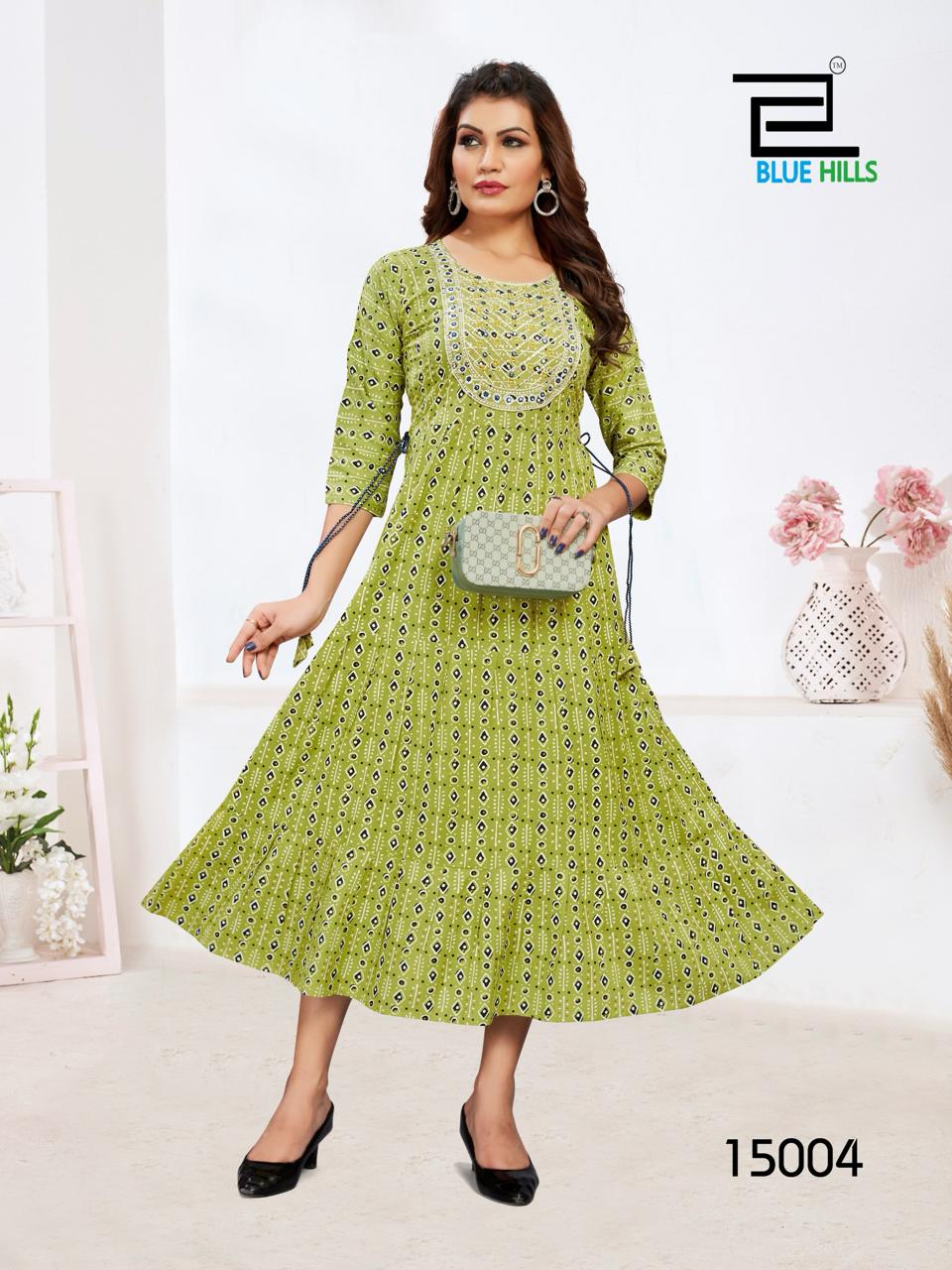 Sarfaraz Vol -15 Rayon Print Kurti (475x06)