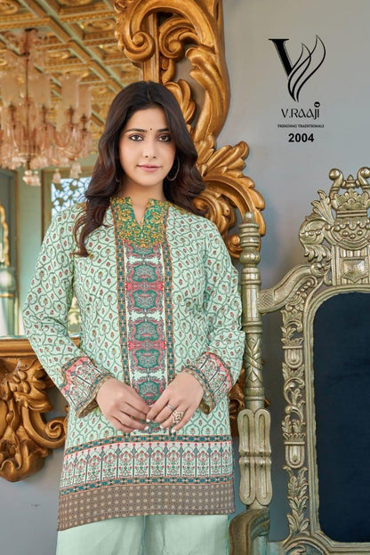 Pakistani Style V.Raaji Co Ord Set (995x04)