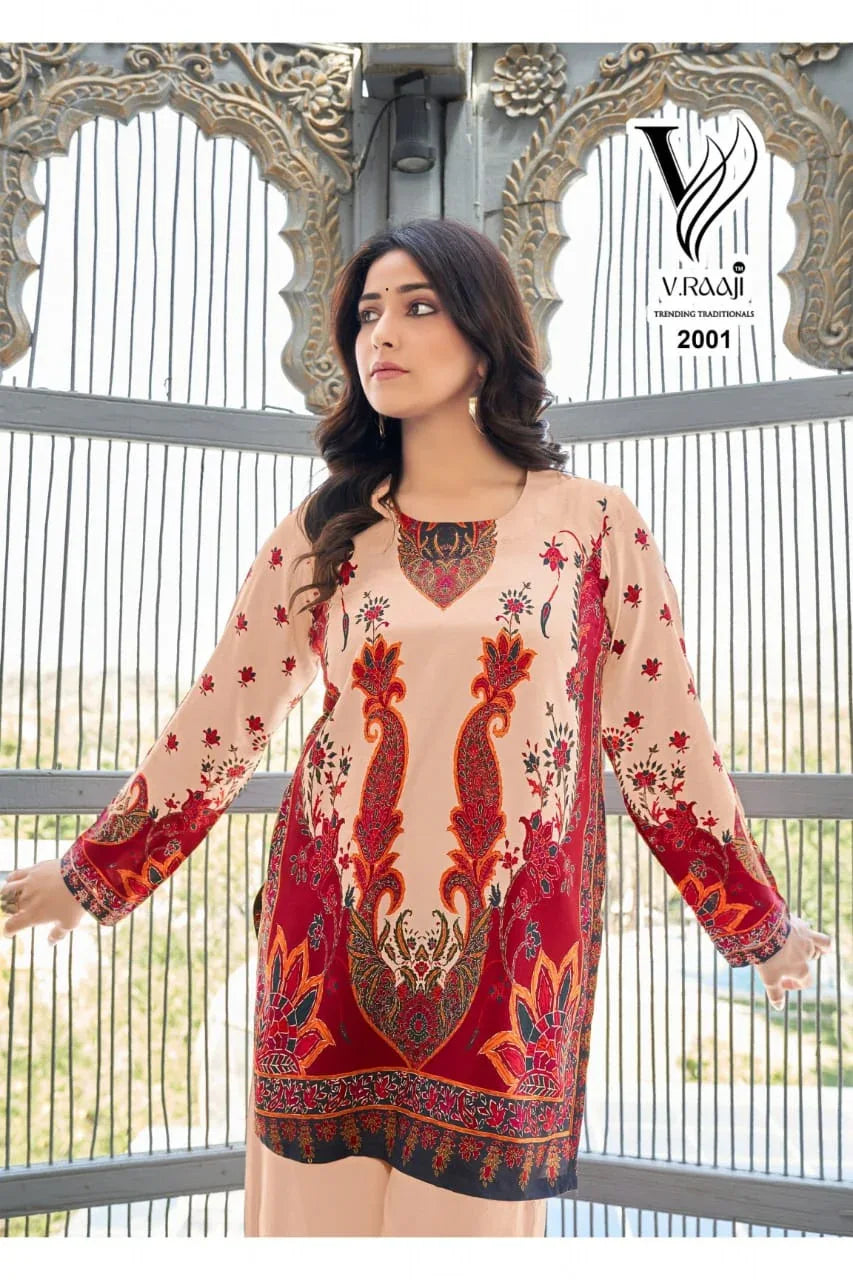 Pakistani Style V.Raaji Co Ord Set (995x04)
