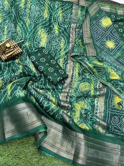 Beautiful Designer Jaipuri Cotton Saree