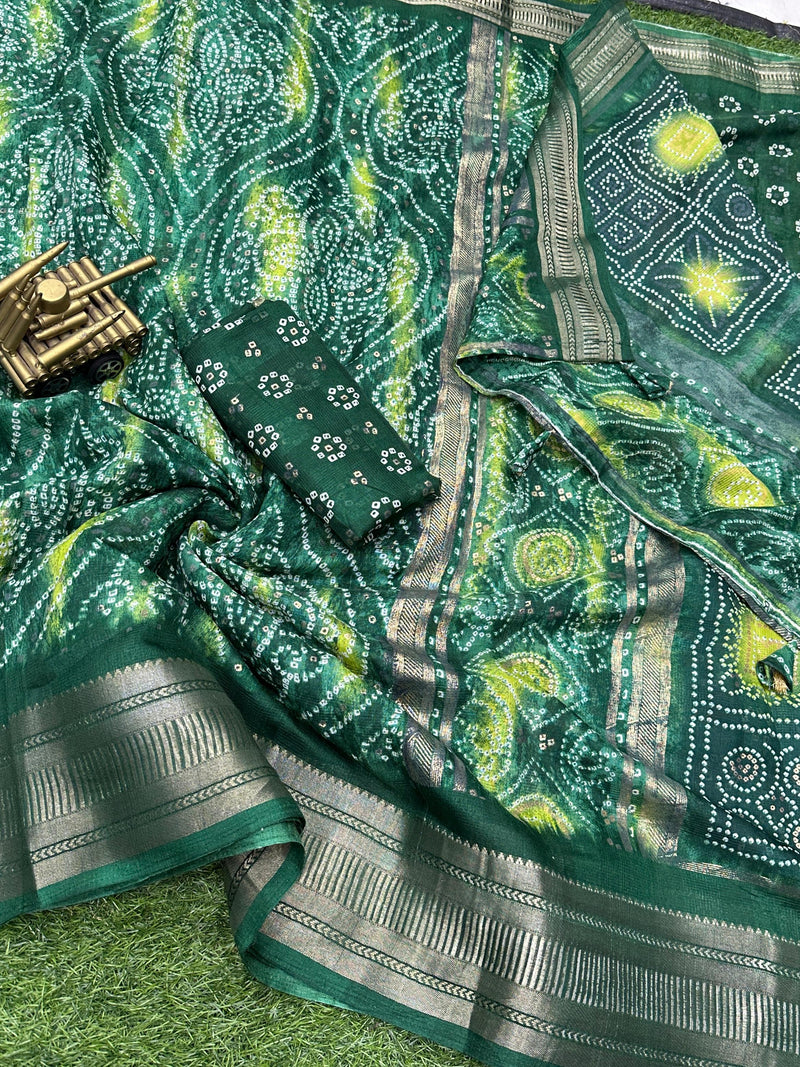 Beautiful Designer Jaipuri Cotton Saree