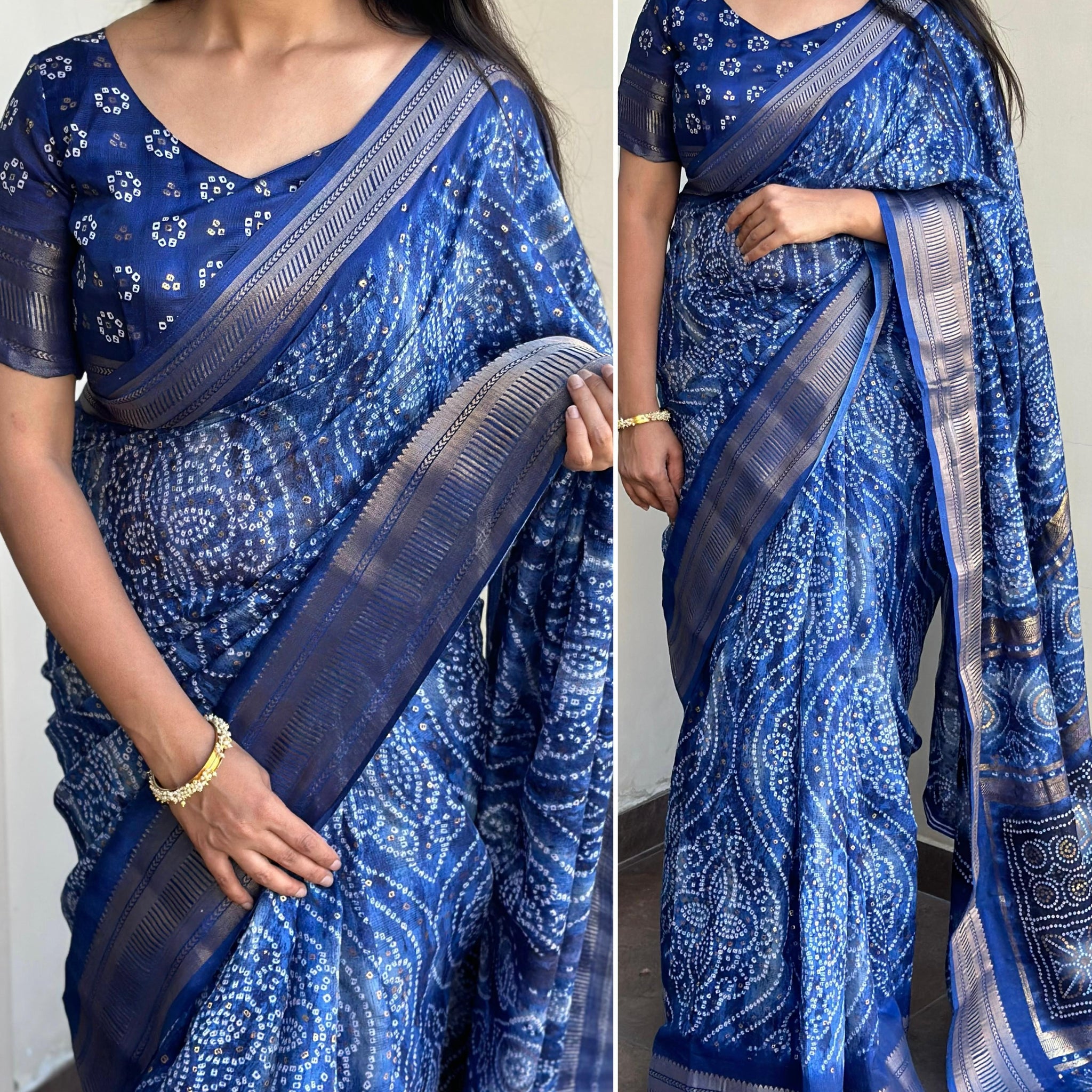 Beautiful Designer Jaipuri Cotton Saree