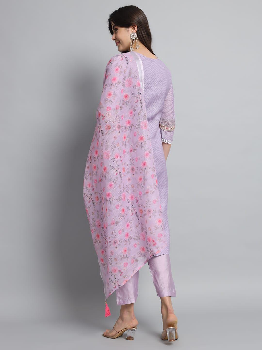 Beautiful Designer Kurti Pant With Dupatta