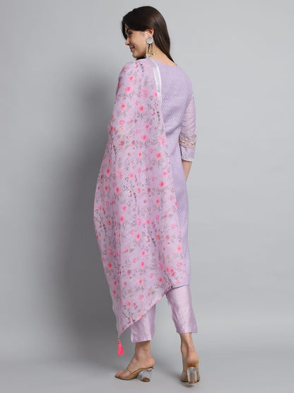 Beautiful Designer Kurti Pant With Dupatta