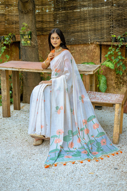 Beautiful Premium Soft Muga Silk Saree