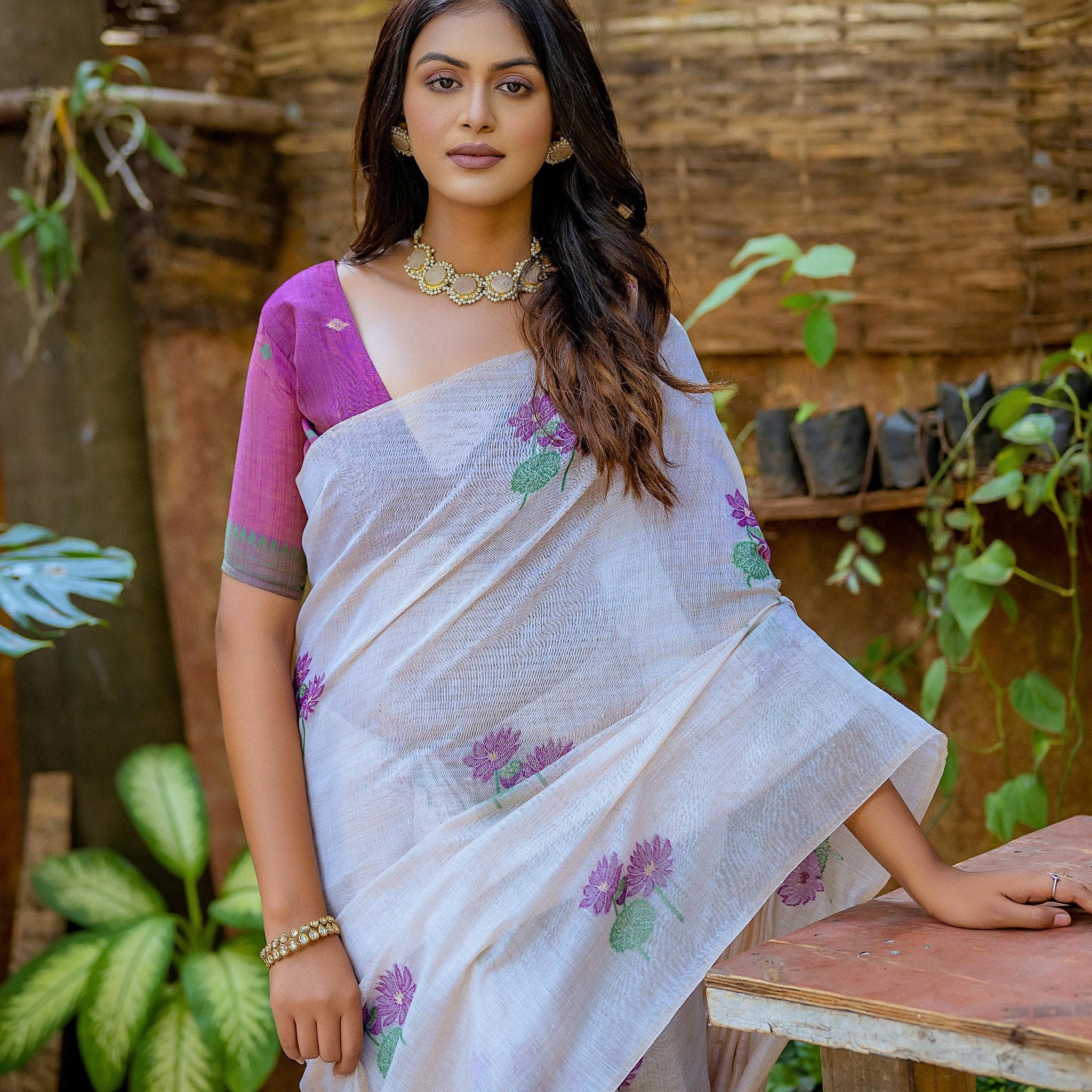 Beautiful Premium Soft Muga Silk Saree