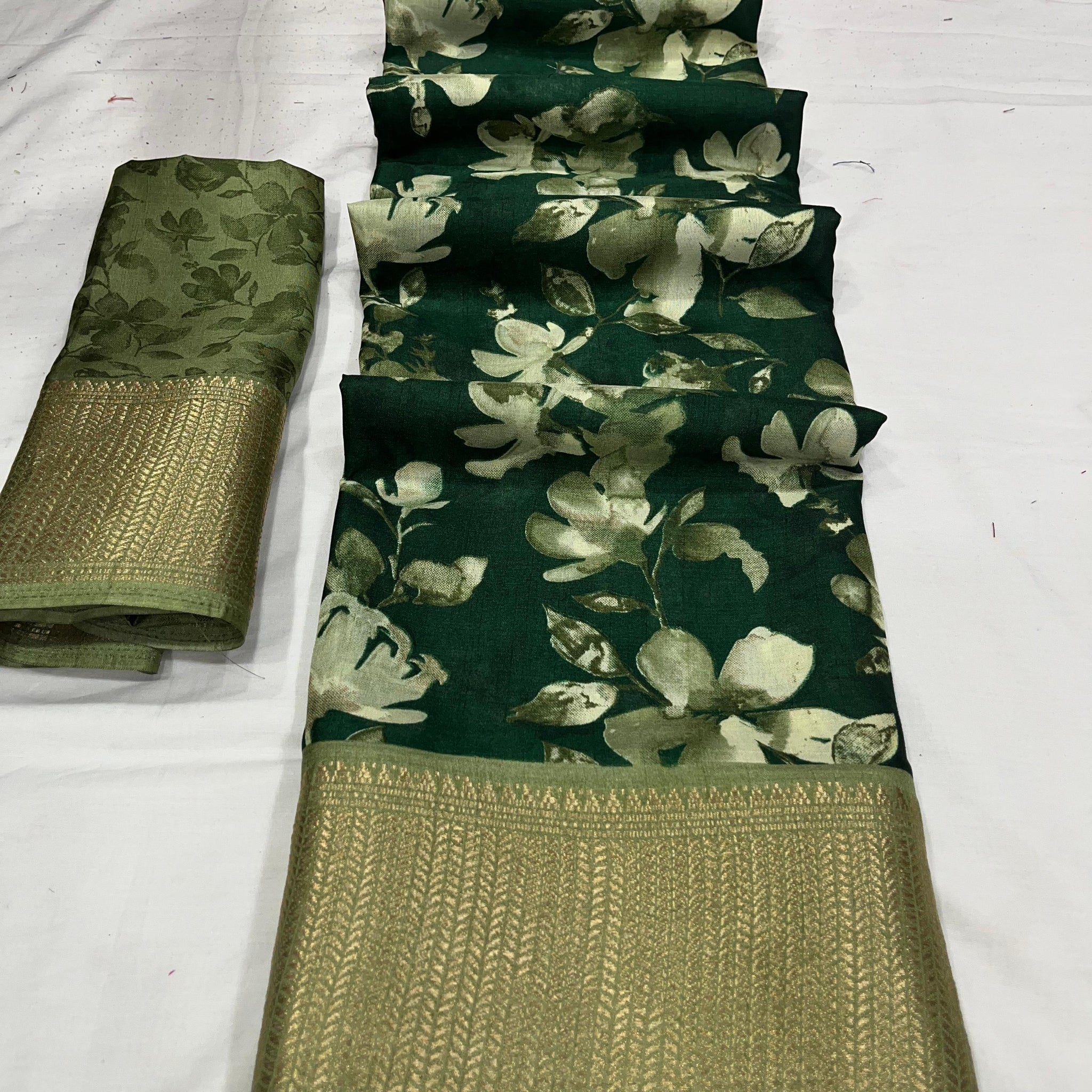 Beautiful Designer Soft Dola Silk Saree