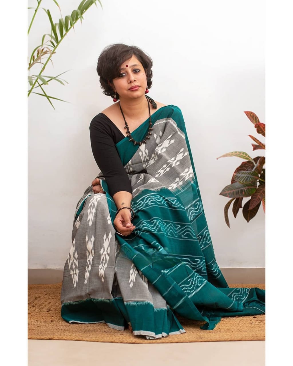 Beautiful Designer Pure Soft Linen Digital Print Saree