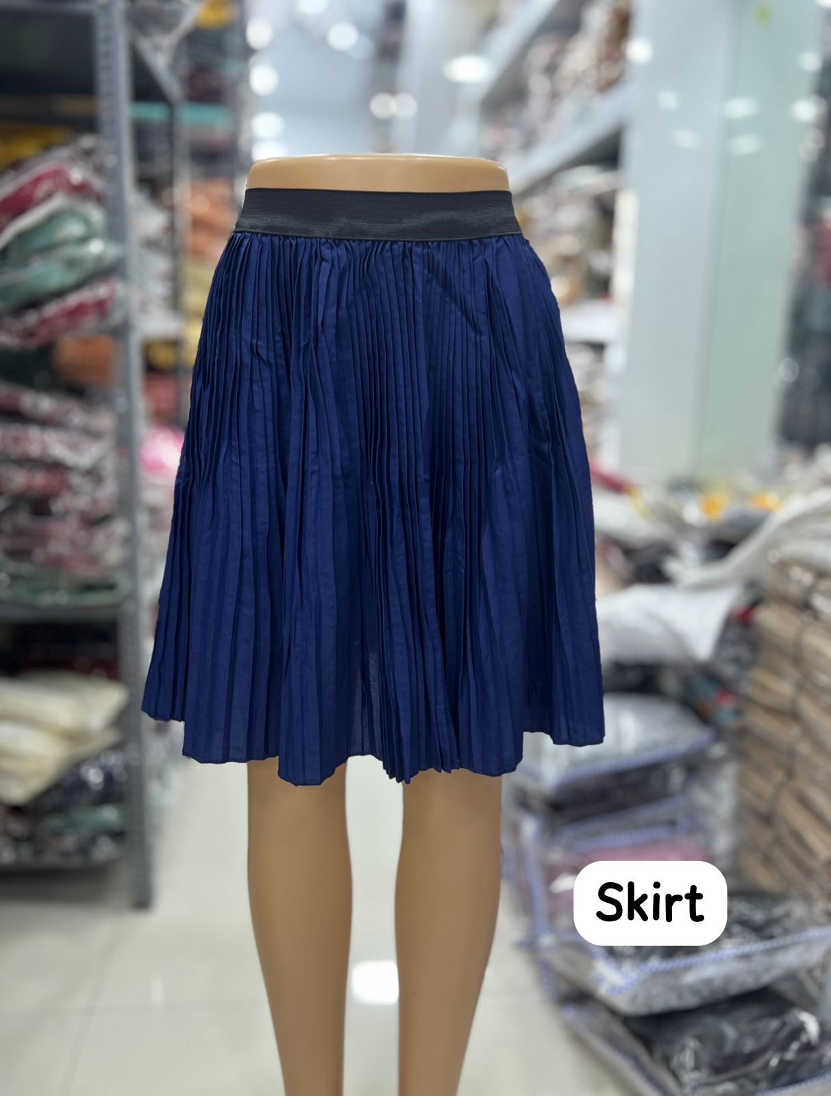 Beautiful Designer Party Wear Pleated Short Skirt