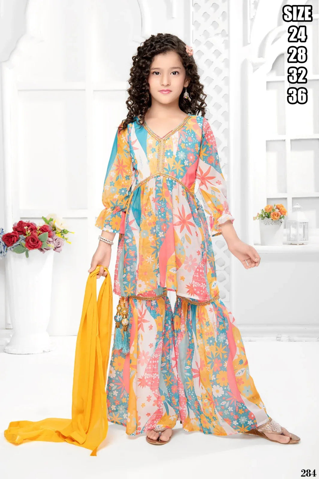 Beautiful Designer Kids Wear Lehenga Choli