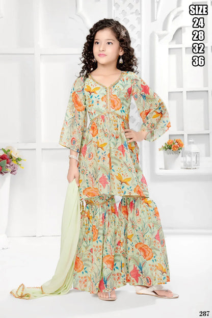 Beautiful Designer Kids Wear Lehenga Choli