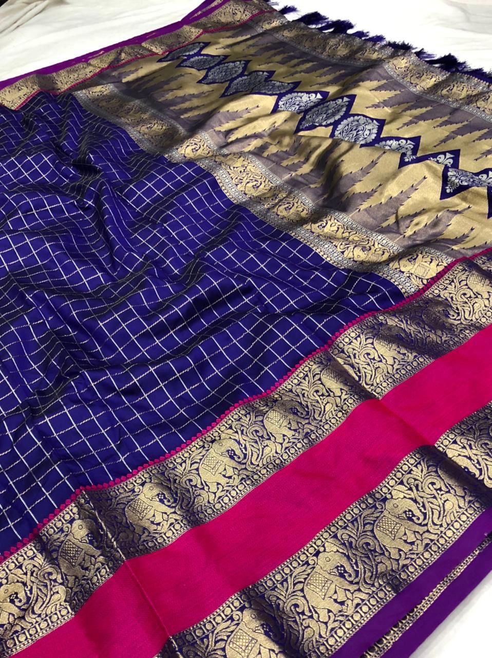 Beautiful Designer Bhavika Kanjeevarm Silk Saree