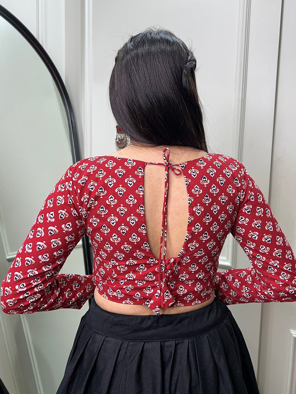 Beautiful Designer Pure Cotton Co-ord Lehenga Choli