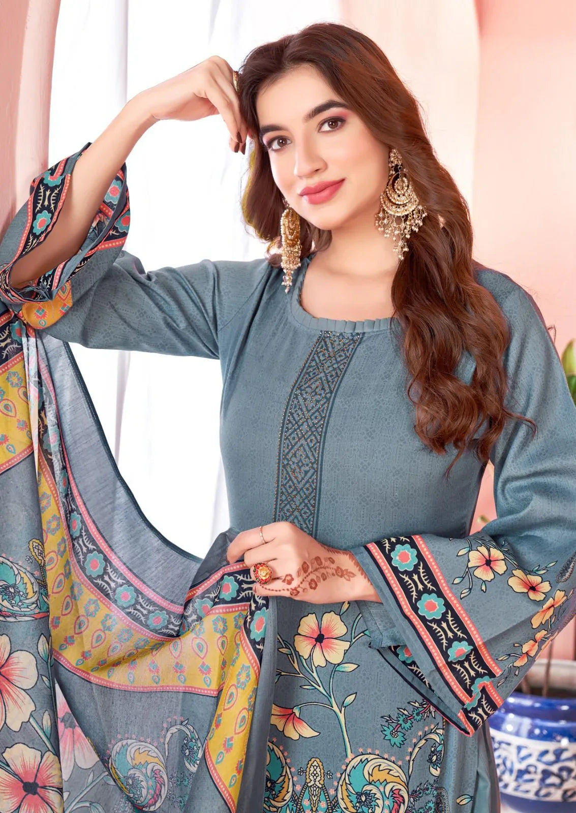 Nafisha Cotton Mahek Karachi Suits 1001 1010 Series Latest Pakistani Salwar Kameez (295x10)
