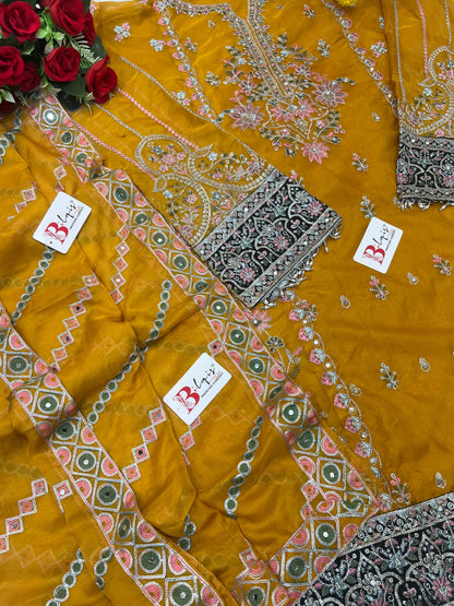 Beautiful Designer Bilqis B 09 A Pakistani Suits