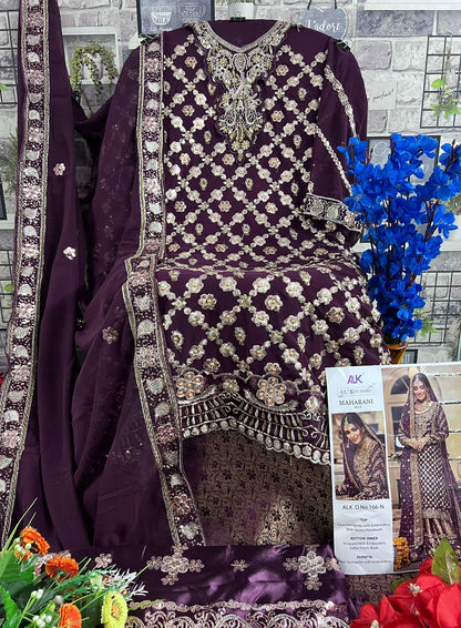 Beautiful Designer AL Khushbu Maharani Vol 4 166 Salwar Suit