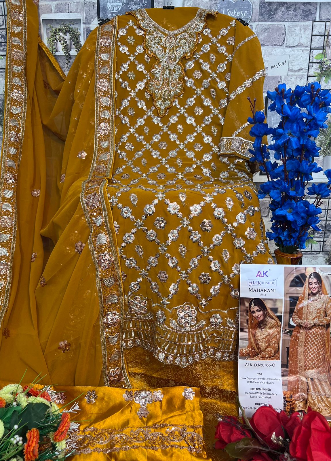 Beautiful Designer AL Khushbu Maharani Vol 4 166 Salwar Suit