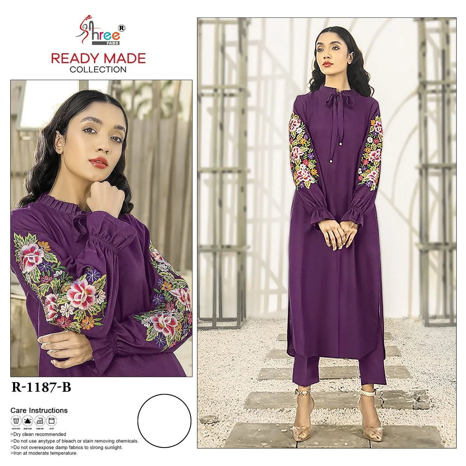 Beautiful Designer Shree Fabs Hit Design R-1187 Pakistani Suit